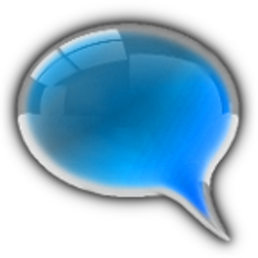 GO SMS Pro Cobalt Glass Theme icon