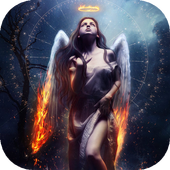 Fallen angel icon