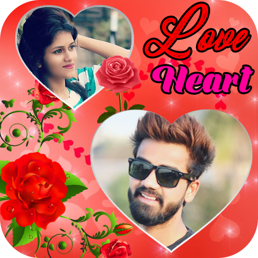 Love Heart Dual Photo Frame icon