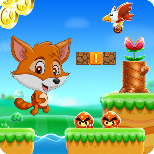 Super Fox World Game: Jungle Adventures Run FREE icon