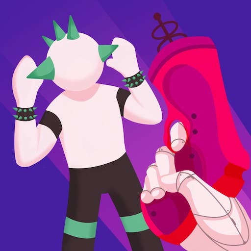 Cyber Stickman Hit 3D icon