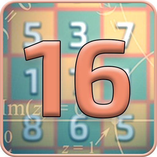 16: A number puzzle game icon