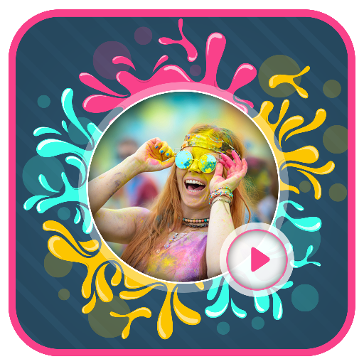 Holi Video Status icon