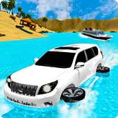 Beach Jeep Water Real Surfing