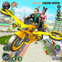 Flying Bike Driving Simulator on 9Apps