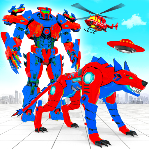 Wild Wolf Transform Robot game icon