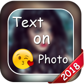 Text Over Photo أيقونة