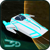 Space Racing - Black and White icon