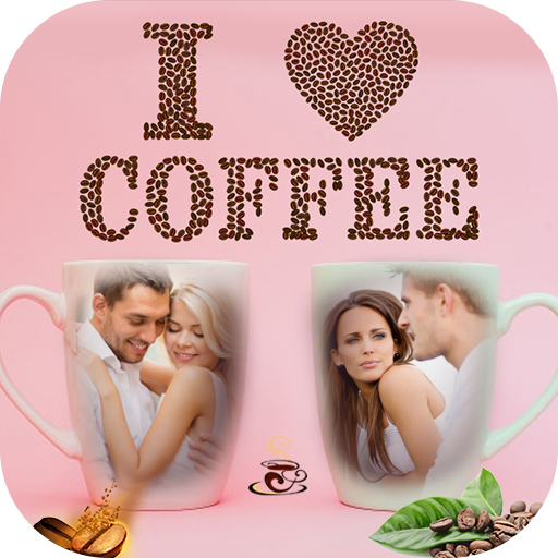Coffee Cup Dual Photo Frame иконка