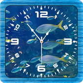 Aquarium Live Clock Wallpaper icon