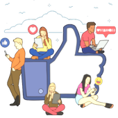 Real Like Followers:Caption for Instagram Facebook icon