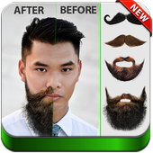Man Hair Mustache Photo Editor icon