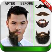 Man Hair Mustache Photo Editor on 9Apps