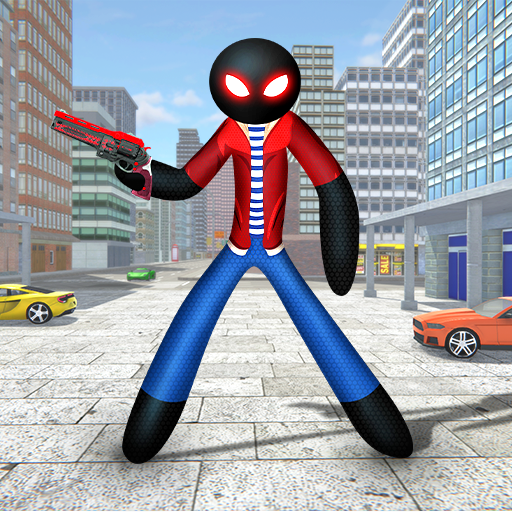 Real Stickman Ninja Rope Hero Spider: Vice Town icon