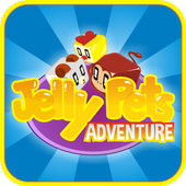 Jelly Pets Adventure Match 3 icon