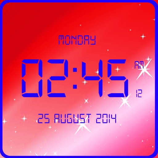 Magic Touch 3D Clock Wallpaper icon