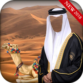 Arab Man Photo Suit Editor icon