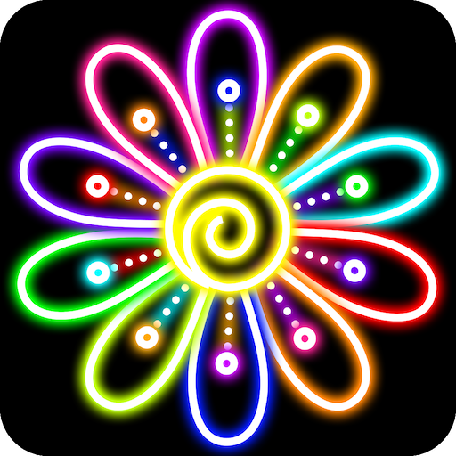 Doodle Drawing - Glow Draw Art أيقونة