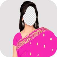 Women Saree Photo Frames