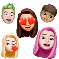 👩 WAStickerapps Emojis 3D Adesivos para WhatsApp