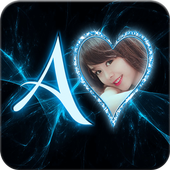 Lighting Text Photo Frames icon