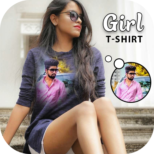 Girl T Shirt Photo Frame icon