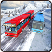 Off-road Snow Hill Coach Bus Simulator 3d 2018 icon