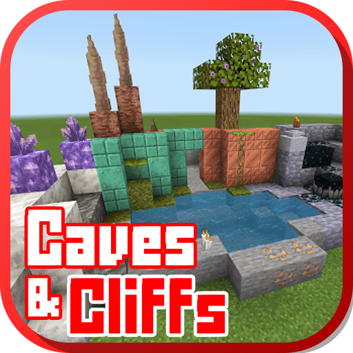 Caves and Cliffs Mod for MCPE icon