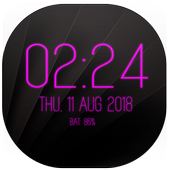 Digital Clock Live Wallpaper icon