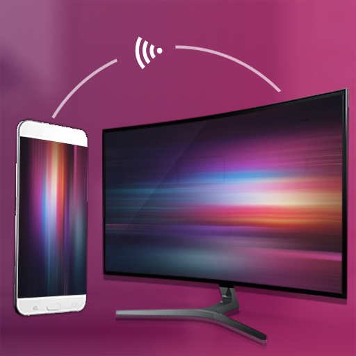 Screen mirroring : Tv cast &amp; Screen share icon