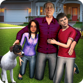 Virtual Grandpa: Amazing family Simulator icon