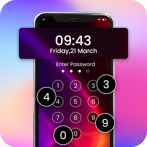 Live Time Password Lock Screen icon