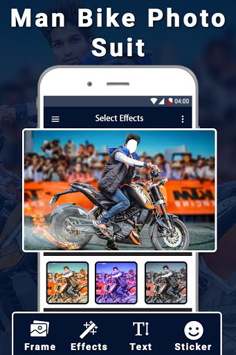 Men Moto Photo Suit: Stylish Bike Photo Editor screenshot 2
