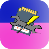 Memory card data recovery icon