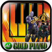 Avenger Infinity Wars Piano Tiles icon