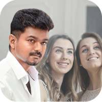 Selfie Photo With Vijay Thalapathy - Tamil Hero