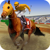 हॉर्स रेसिंग ट्रैक खेत की सवारी आइकन