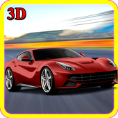 Real car driving simulator 3d icon