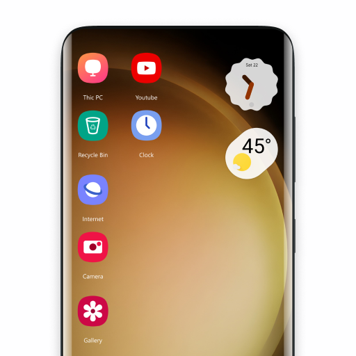 S23 Theme for launcher icon