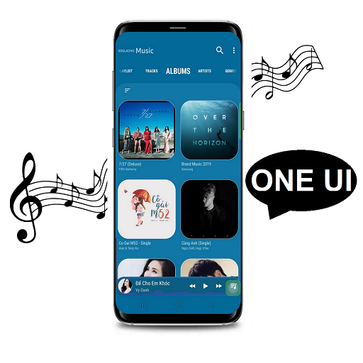 Music player One UI S10 S10  icon