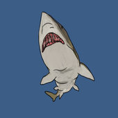 How to Draw a Shark icon