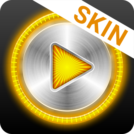 MusiX Hi-Fi Yellow Skin for music player icon
