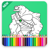 ColoringBook-Bun10 Alien Fans icon