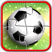 Soccer Kids Jigsaw Puzzlea Brain Games for Kids icon