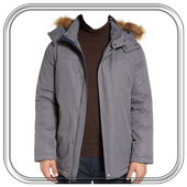 Men Winter Jacket Photo Editor 2017 icon