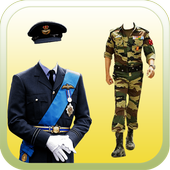 Military Men Photo Suit icon