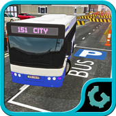 City Bus Parking 3D 2015 icon