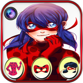 Ladybug Makeup Editor आइकन