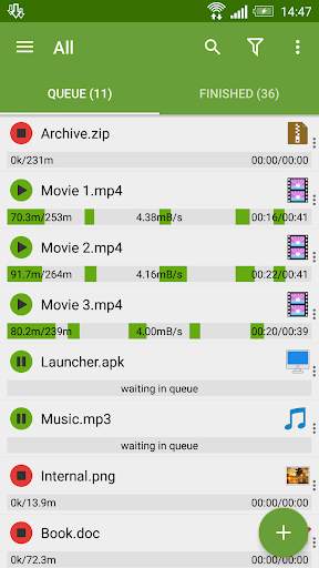 Advanced Download Manager & Torrent downloader screenshot 1