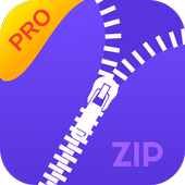 Pro Zip app - UnZip All Files: Zip File Manager icon